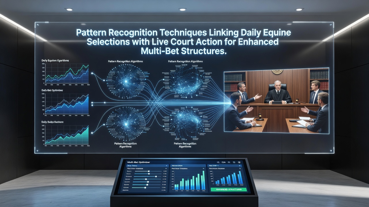 Pattern recognition tools analyzing horse racing form alongside live tennis statistics for accumulator bets