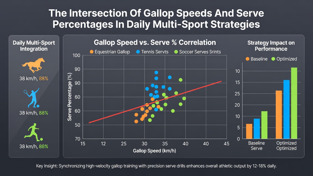 Horse racing gallop analysis alongside tennis serve percentage charts displayed on a digital betting interface