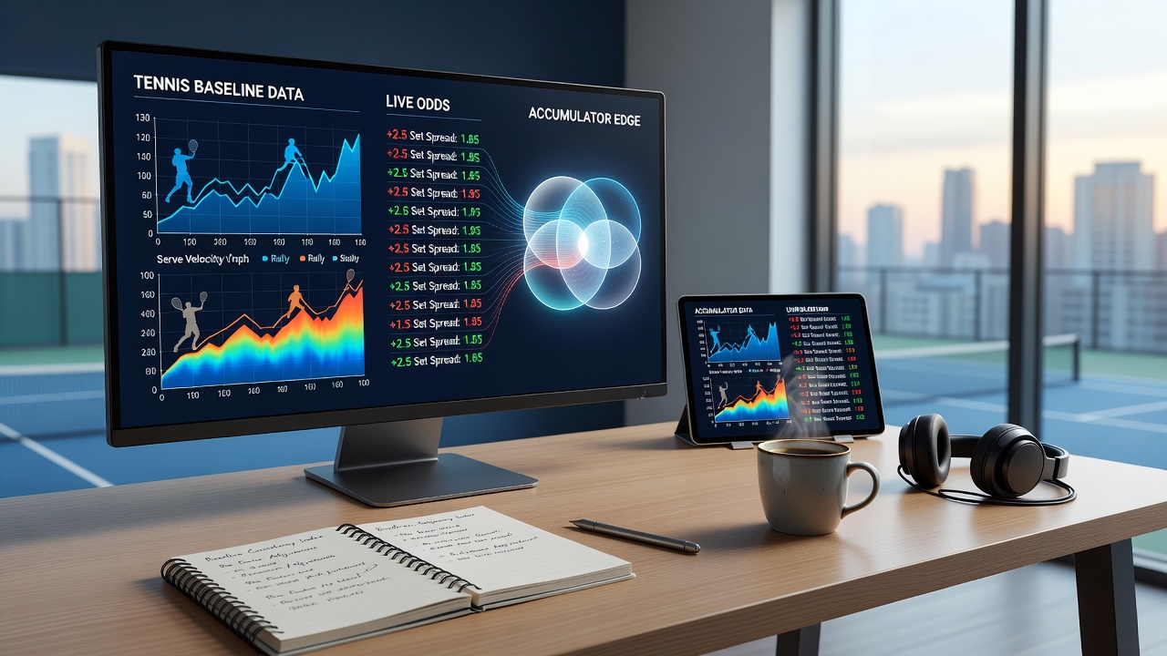 Live odds convergence with tennis and racing data streams for matched accumulator strategies